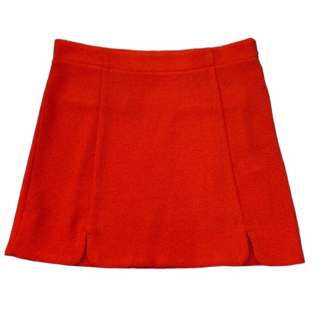 Topshop | orange mini skirt